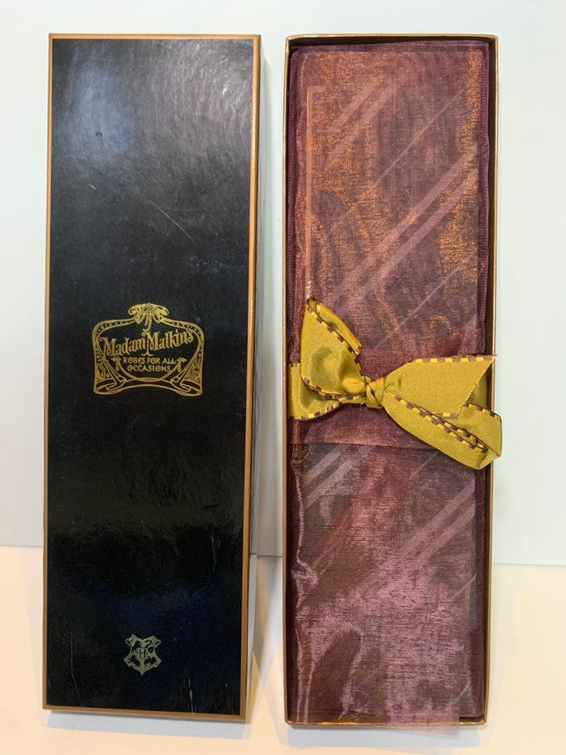 絶版 ノーブルコレクション スリザリン シルク製ネクタイ マダムマルキン箱入り