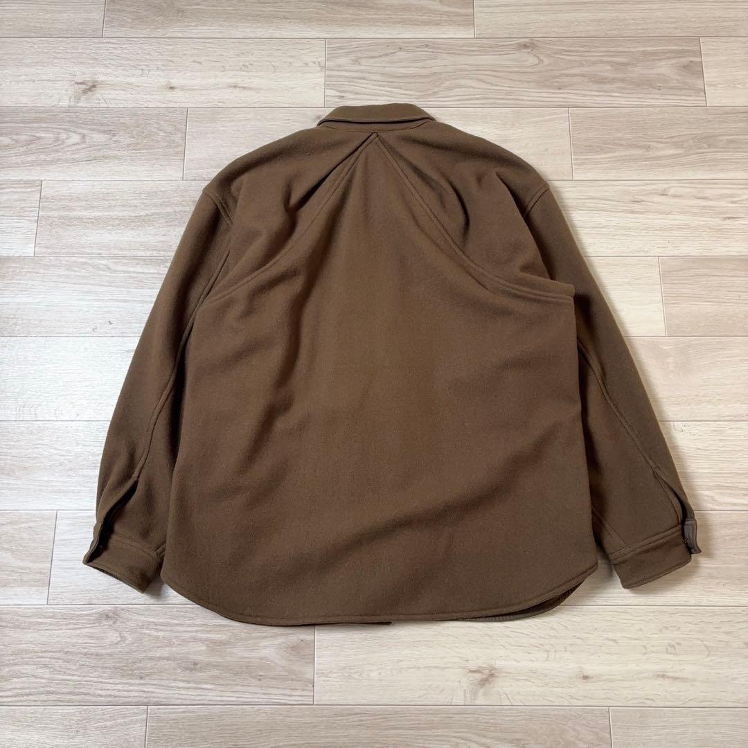 POSTALCO フリーアームボタンジャケット ソリッドウール