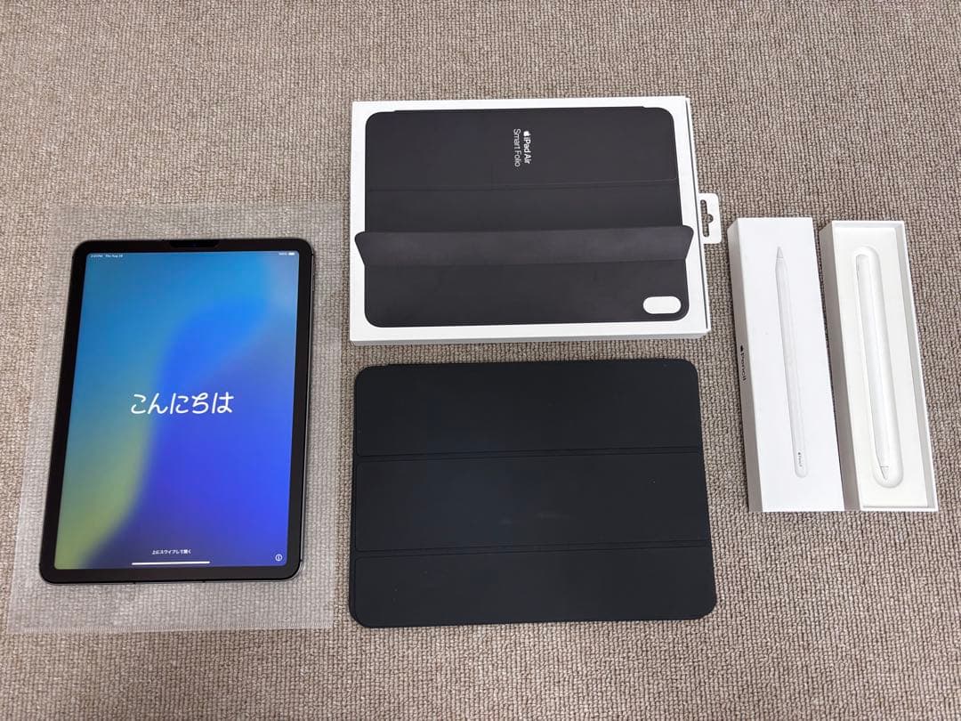 iPad Air 第5世代 （純正Apple Pencil・純正ケース）付き Amazon.co.jp