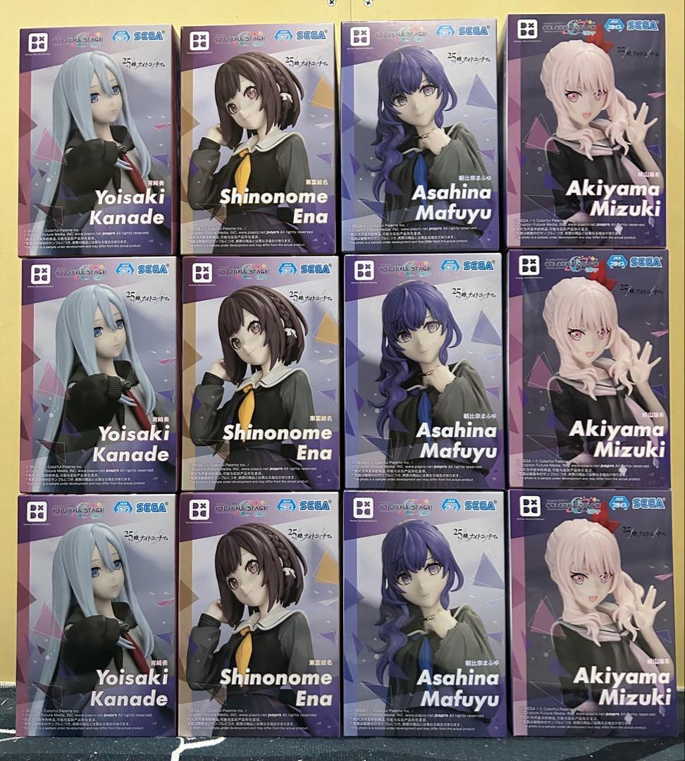 プロセカ フィギュア 25時、ナイトコードで。 4種12体セット