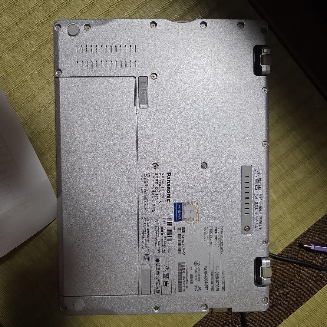 Panasonic CF RZ6 i7 16/512GB MLC搭載 SIMフリ