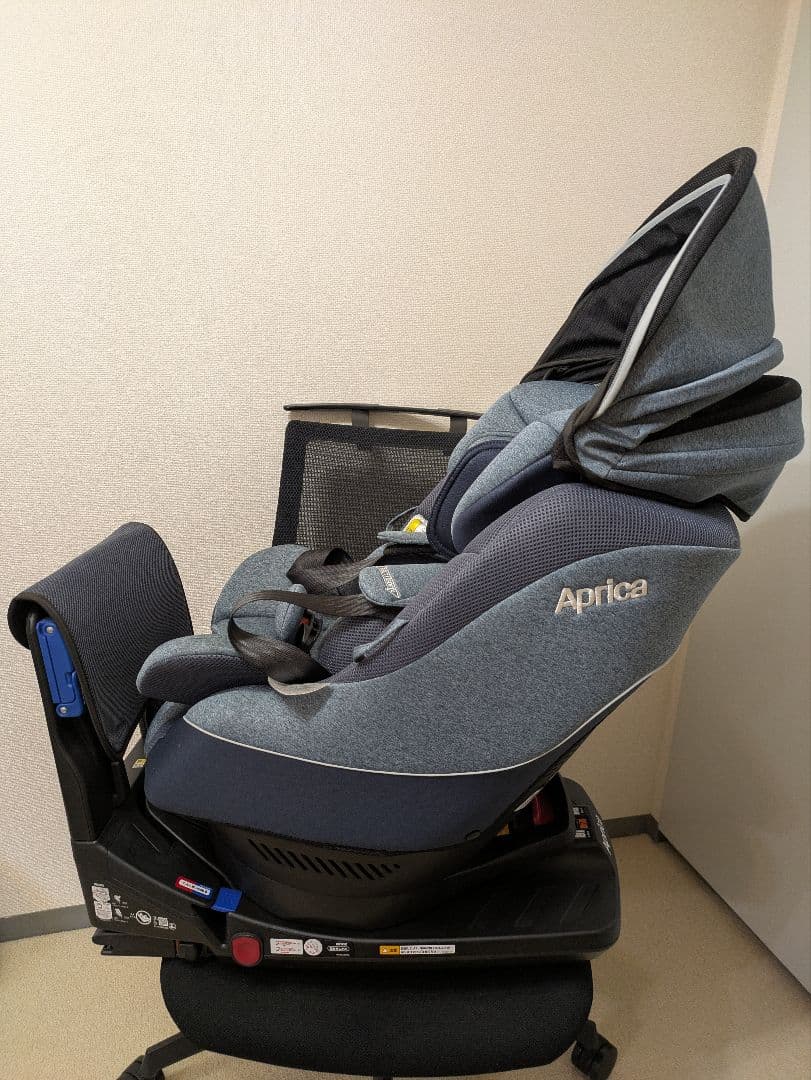 極美品】Aprica アップリカ クルリラ AD ライトネイビー NV 極美品