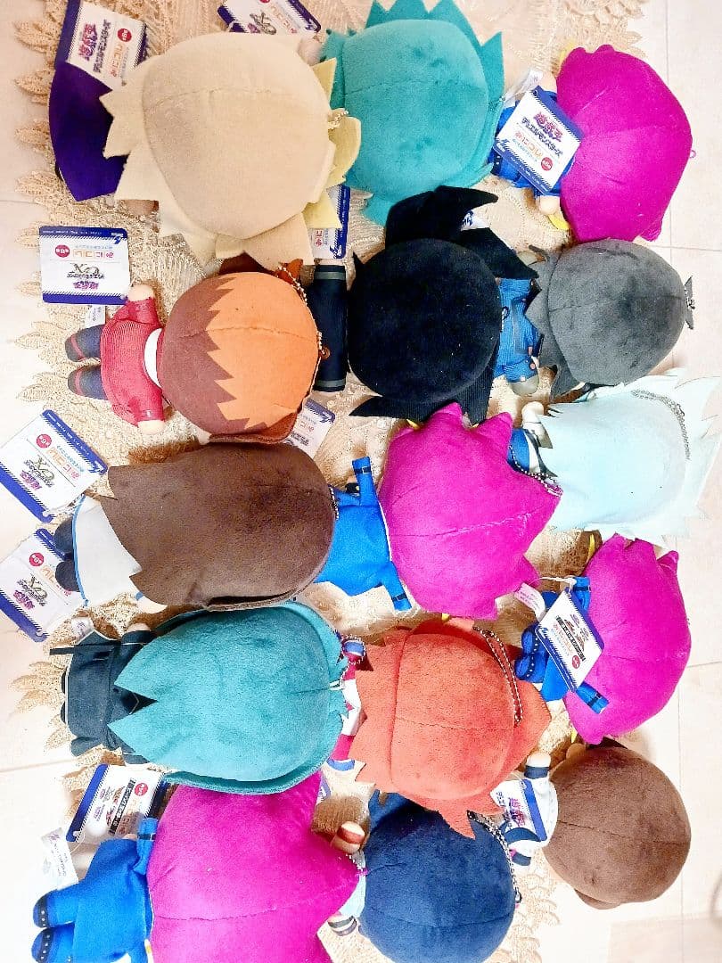 遊戯王 遊☆戯☆王 みにコレ ぬいぐるみ マスコット まとめ売り【１５体】