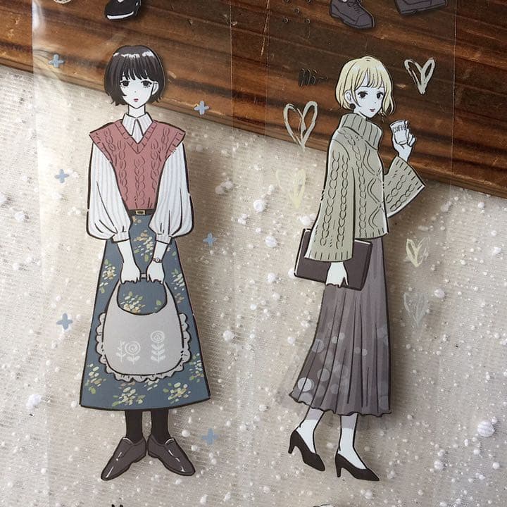 ハニーガール　PETテープ Amazon.co.jp: YOBROデスク用テープカッター、ホットドッグデザイン