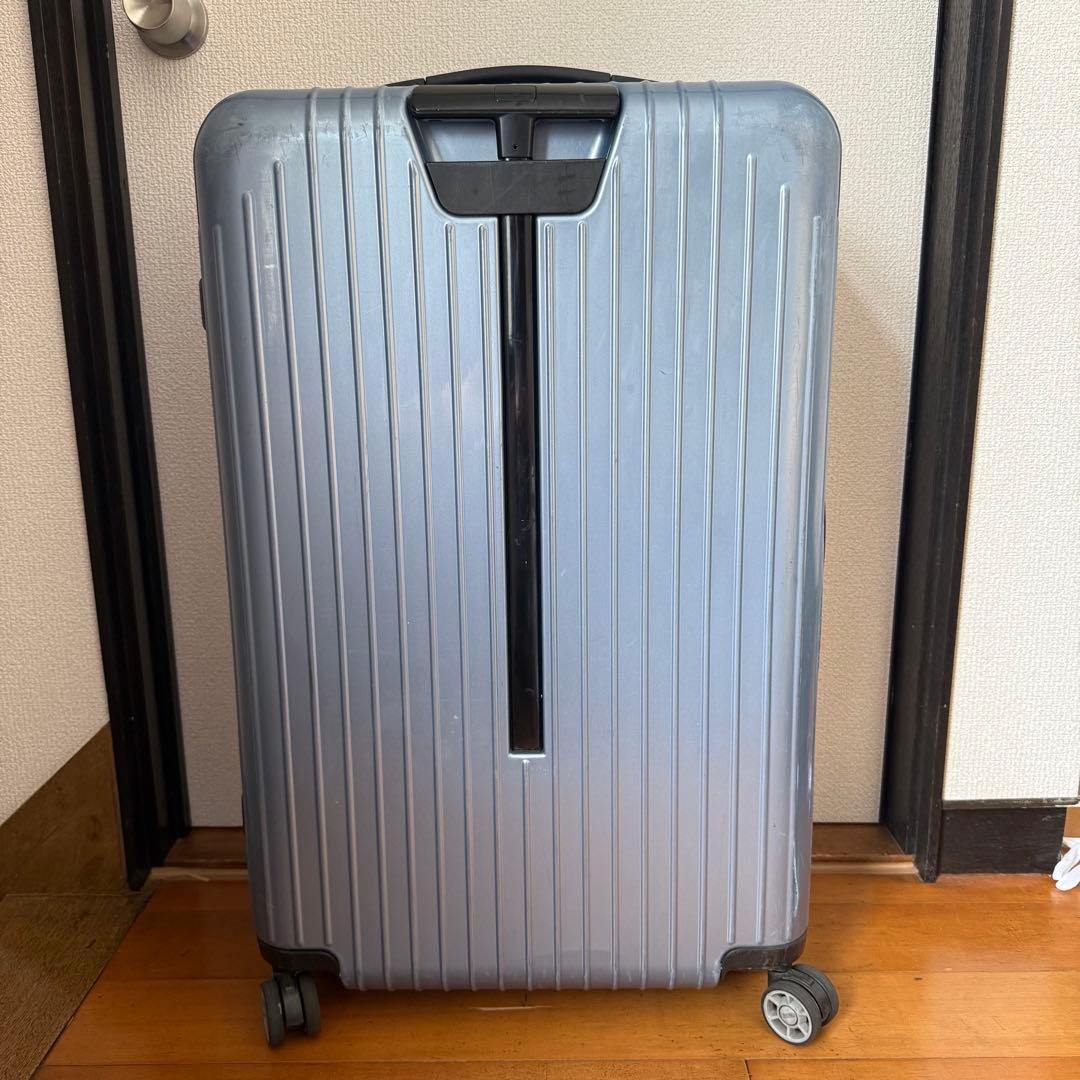 廃盤希少】RIMOWA サルサエアー80L 4輪 アイスブルー 820.70 廃盤