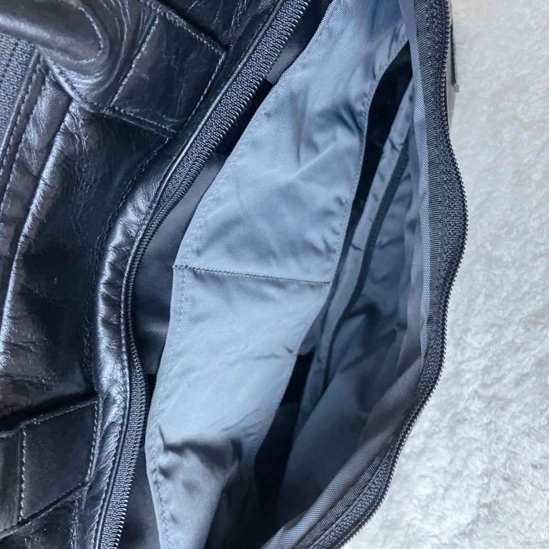 【定価10万】PORTER ポーター タイム 2way レザー ビジネスバッグ