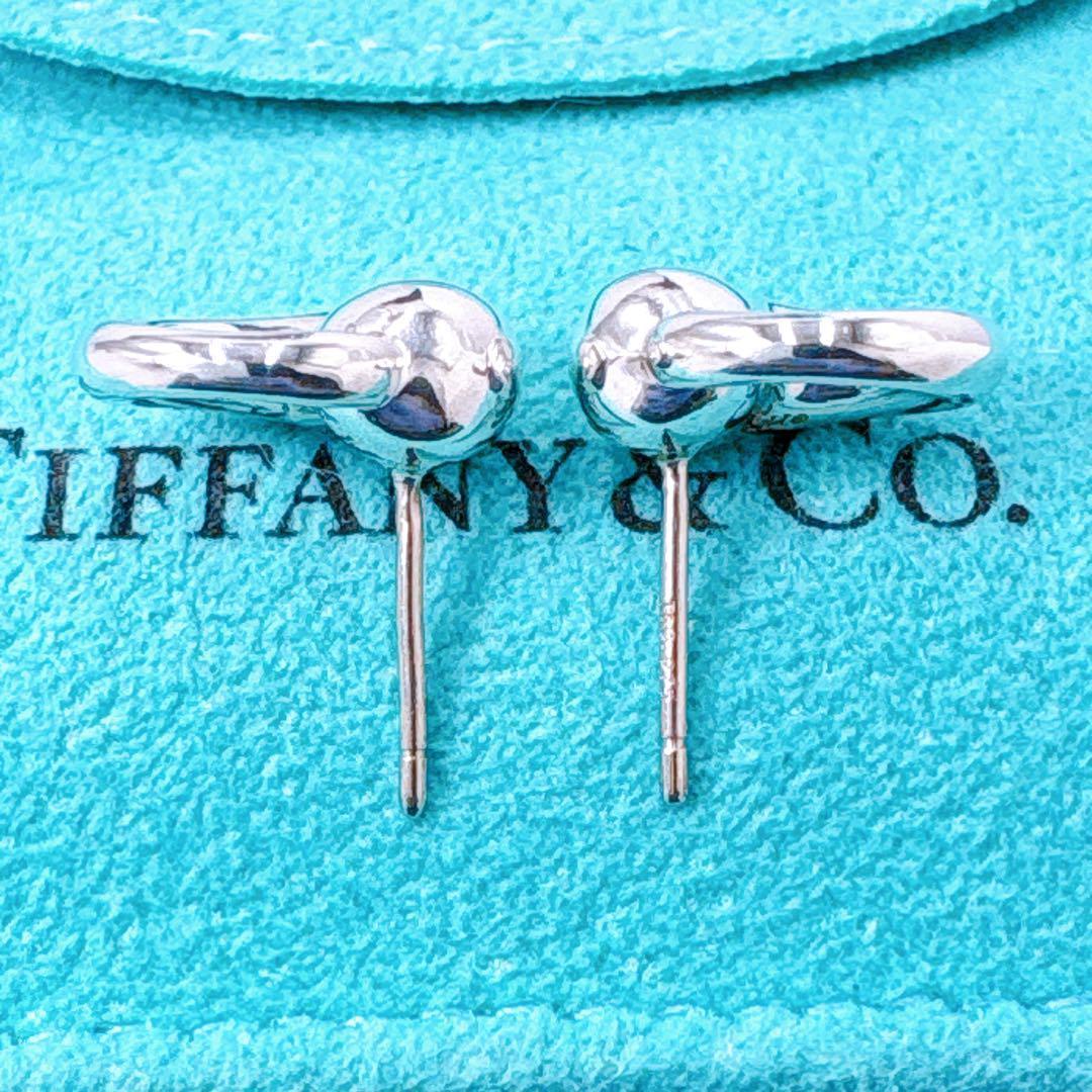 極美品 ティファニー エターナルサークル ピアス キャッチ社外品