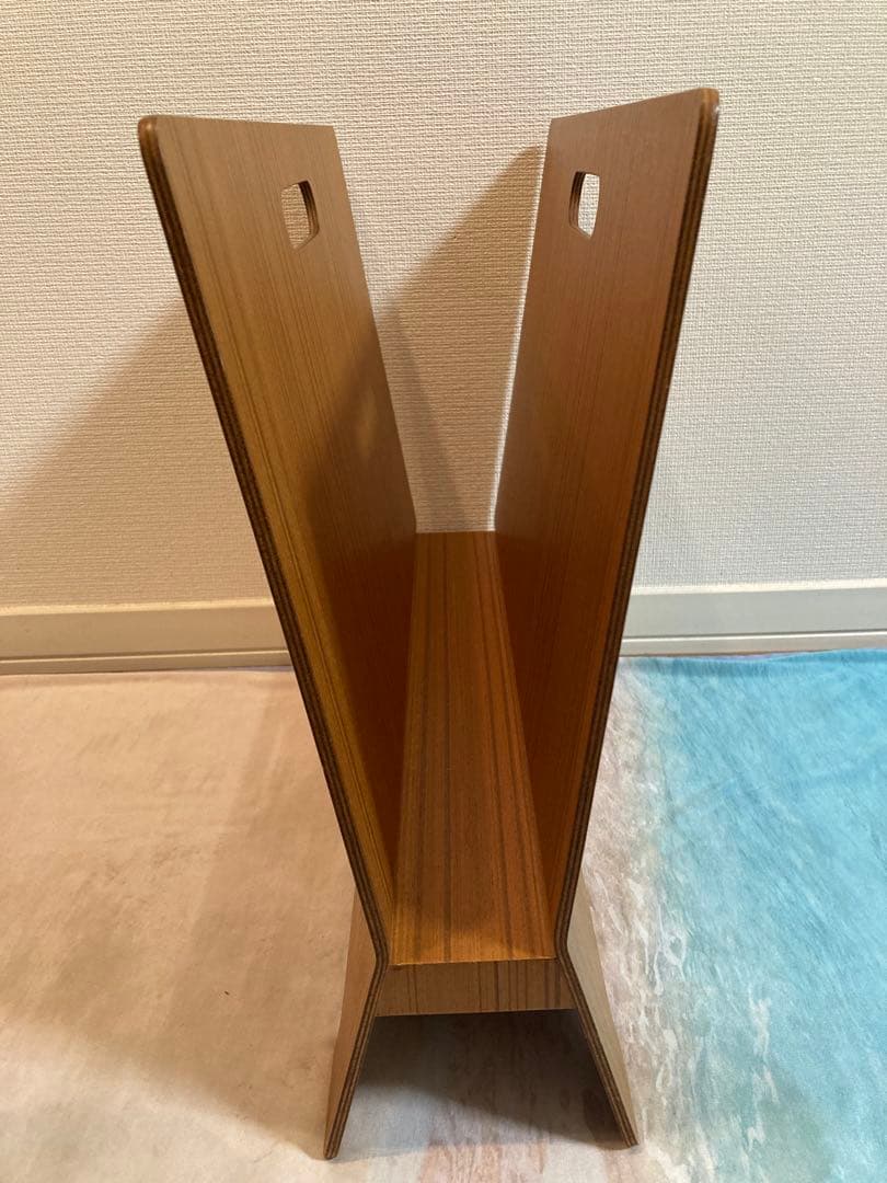 極美　SAITO WOOD サイトーウッド チーク プライウッド マガジンラック