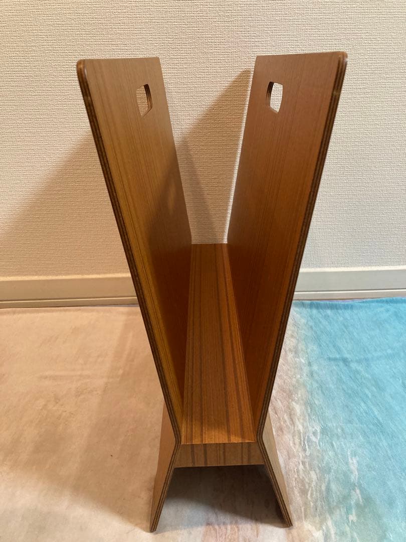 極美　SAITO WOOD サイトーウッド チーク プライウッド マガジンラック