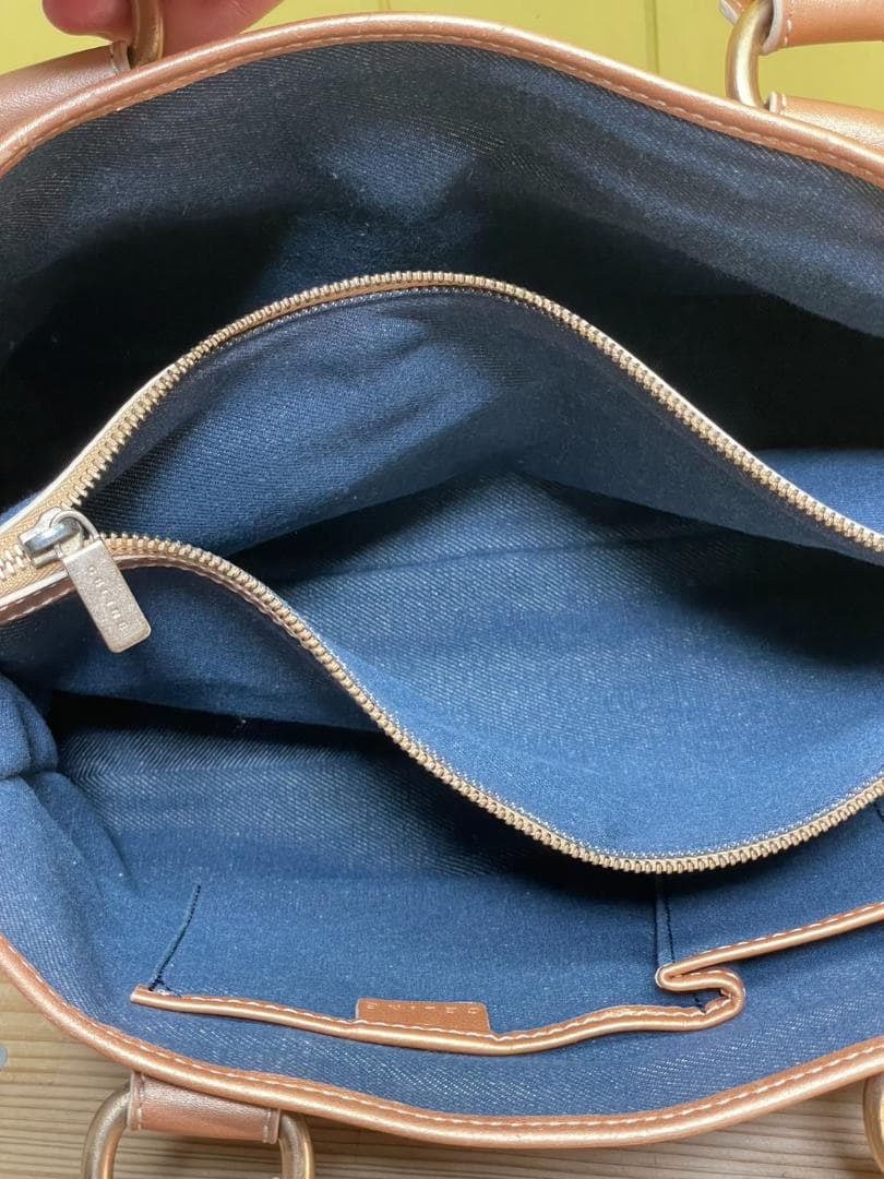 s*i様 CELINE セリーヌ パリ マカダム ブギーバッグ デニム ハンドバ