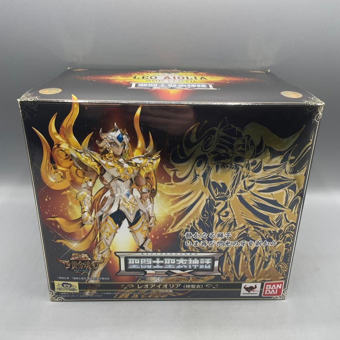 聖闘士聖衣神話EX レオアイオリア 神聖衣 聖闘士星矢 黄金魂 - メルカリ