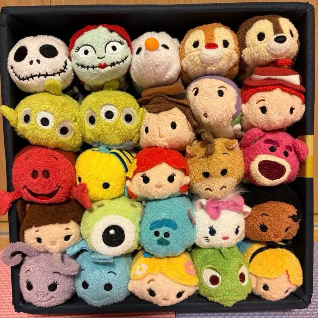 ディズニー ツムツム ぬいぐるみ 46体セット - メルカリ