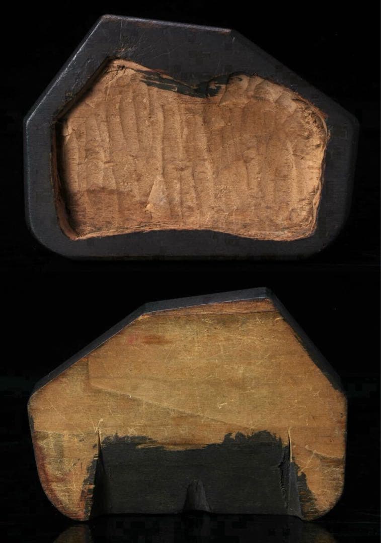 【希少・美石】佐渡 錦紅石 錦石 錦瑪瑙 赤玉石 ジャスパー 鑑賞石 台座付