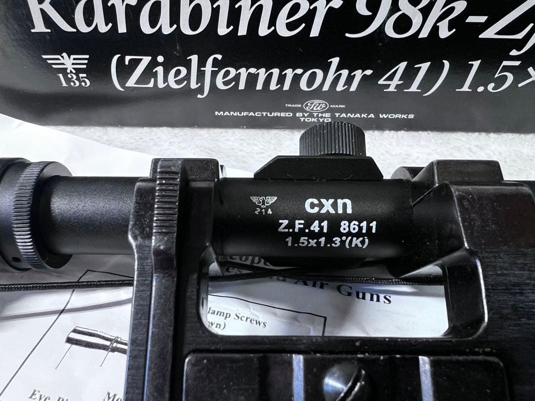 タナカKarabiner 98k-Zf41 スコープ 1.5×15