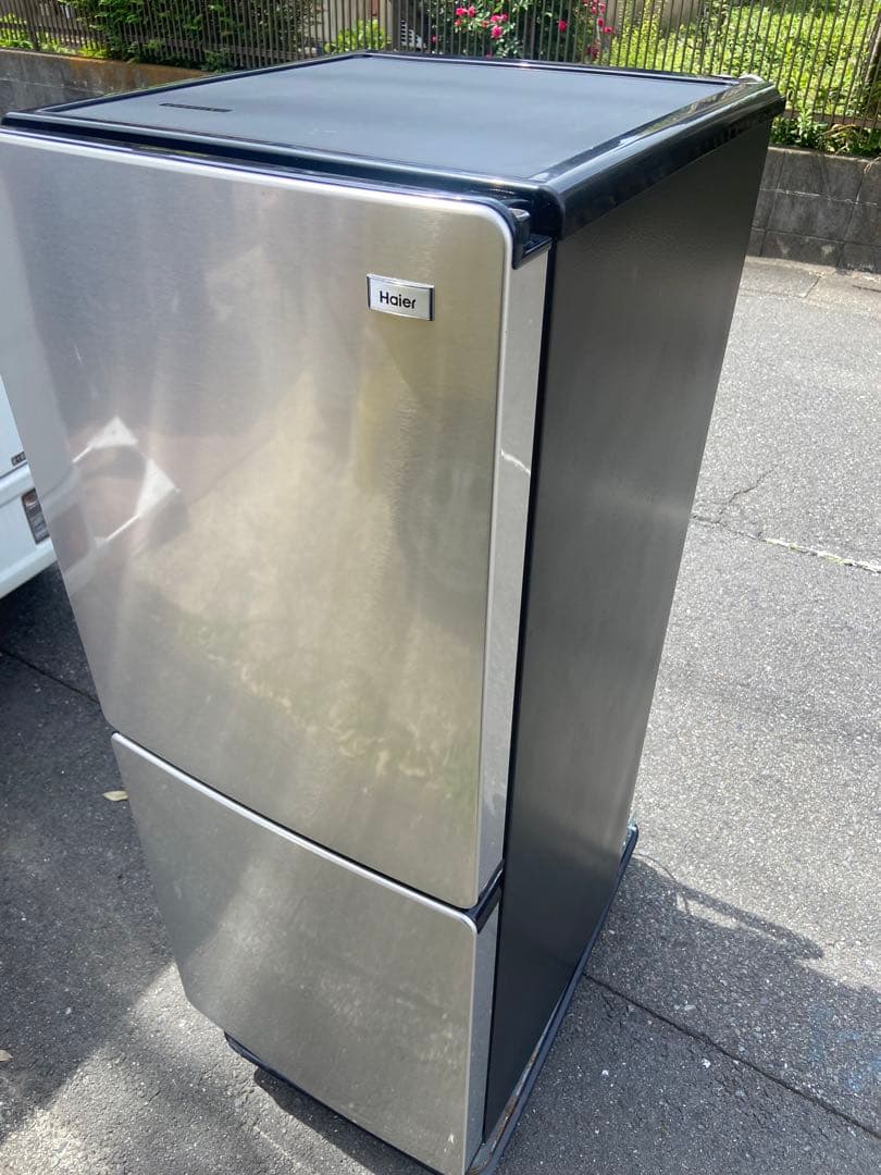 H880 Haier 2020年製148L 冷蔵庫 メタル調 シルバー