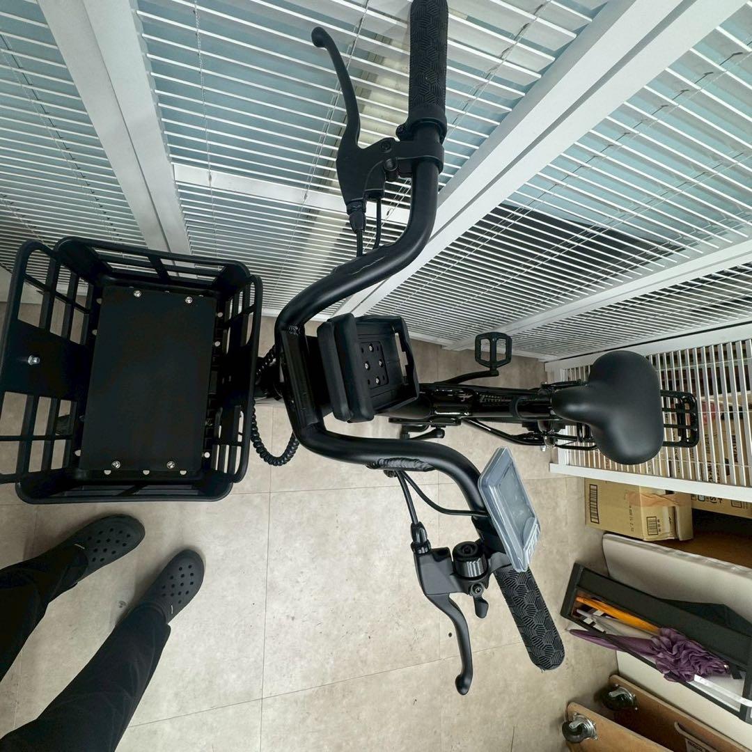 電動アシスト自転車EVEREST XING CITY＋ スレート　美品 to01