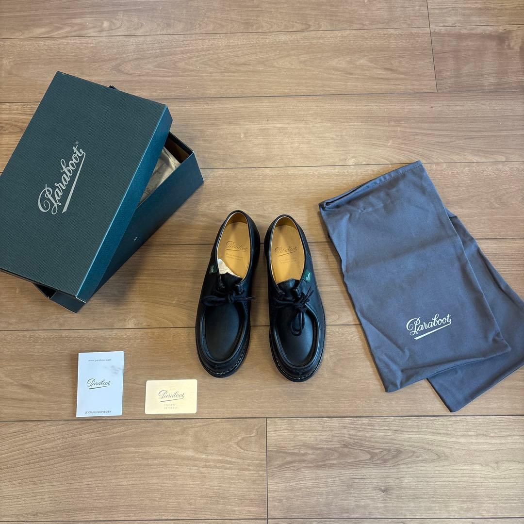 【新品】Paraboot パラブーツ ミカエル 黒 size\"39.5\"