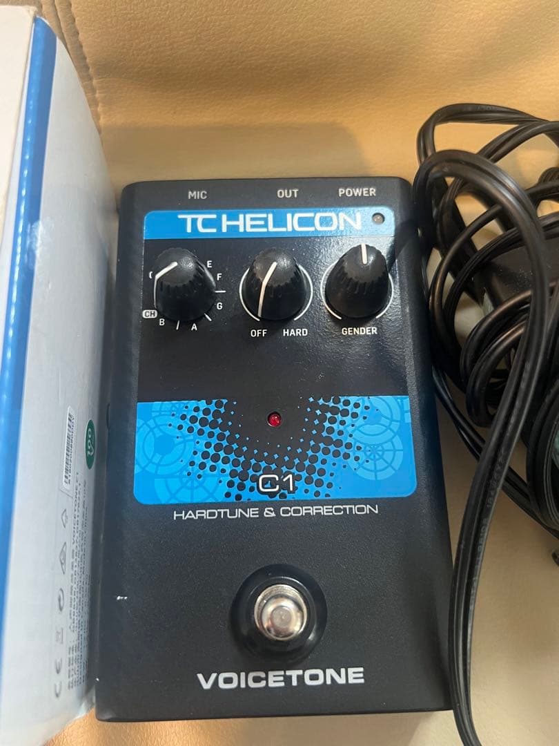配信機器・PA機器・レコーディング機器 TC HELICON VOICETONE C1 auto tune