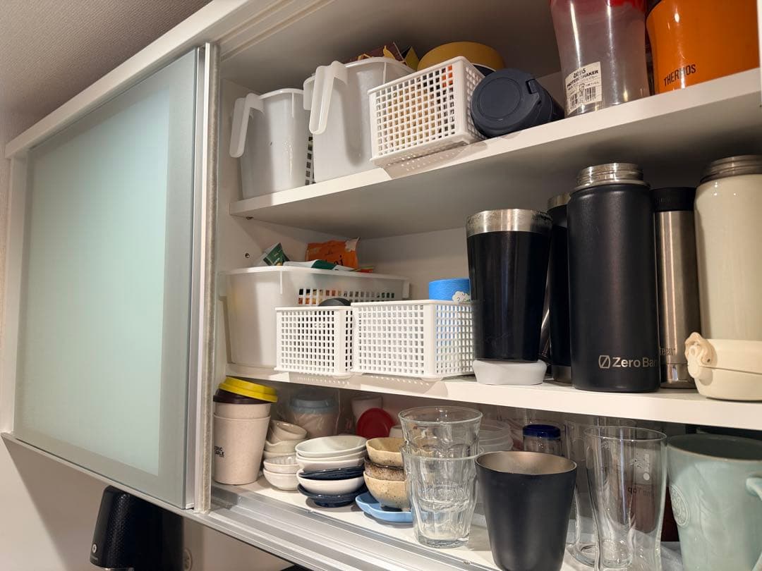 松田家具 キッチンボード スモーク 1400サイズ 1/20、1/21配送限定