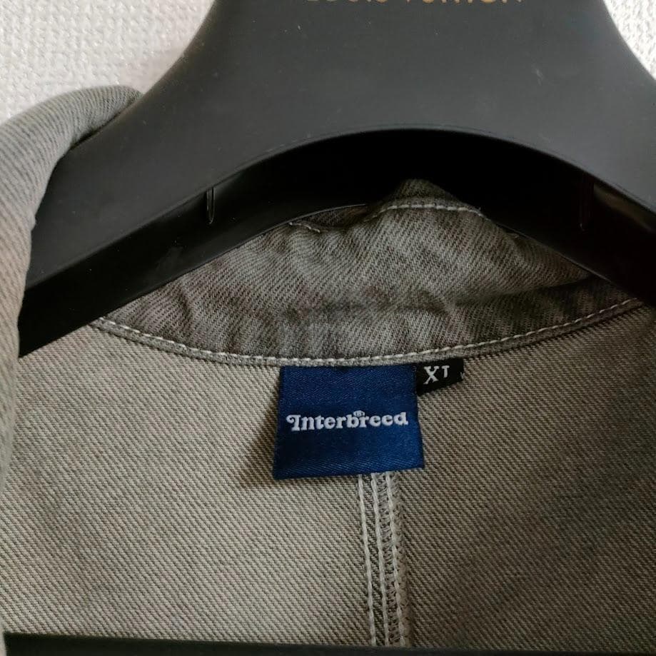 INTER BREED デニム ウォッシュド セットアップ メンズ XL