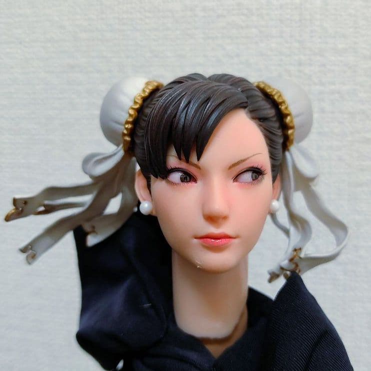 CAPCOM.1/6.春麗.[暗殺者(黒ver)]眼球可動!12/25迄の出品!