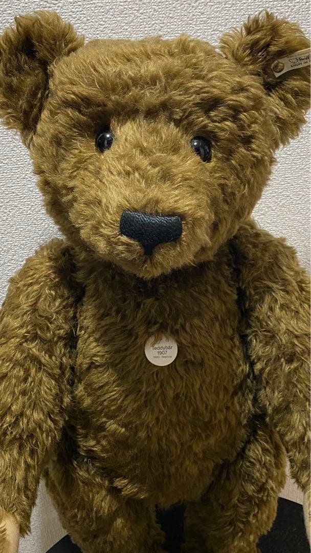 【激レア】テディベア【シュタイフ1907年レプリカ　1993年製 激レア】テディベア【シュタイフ1907年レプリカ1993年製