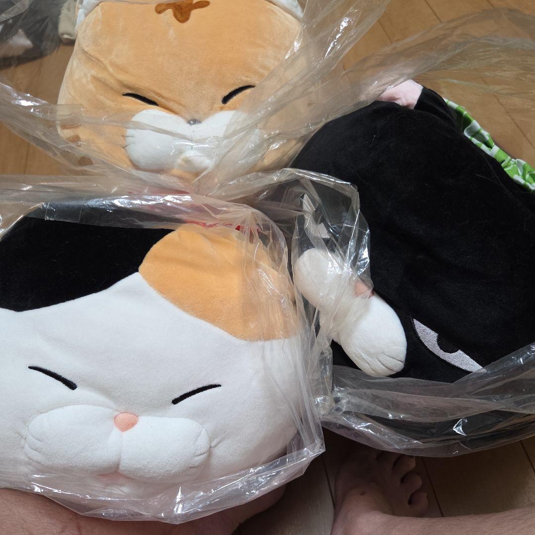 フルコンプひげまんじゅう♪み～さま♪黒豆♪とらきち♪約65cm未使用