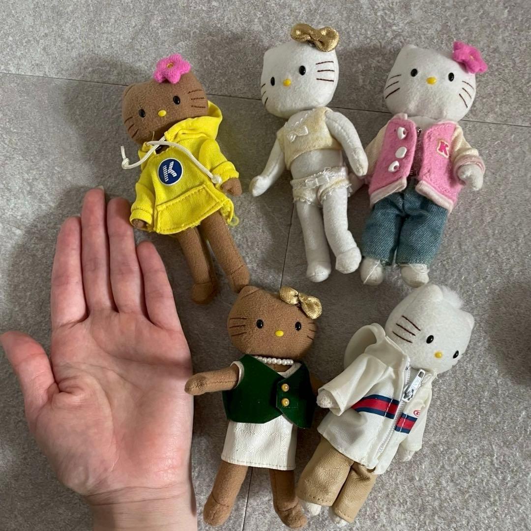 w*r様 90年代物☆ハローキティお着替えセット