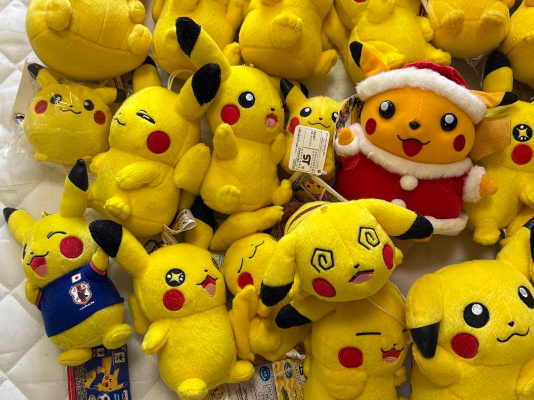 まとめ　セット　ピカチュウ ぬいぐるみ　ポケモンセンター　クリスマス　初代