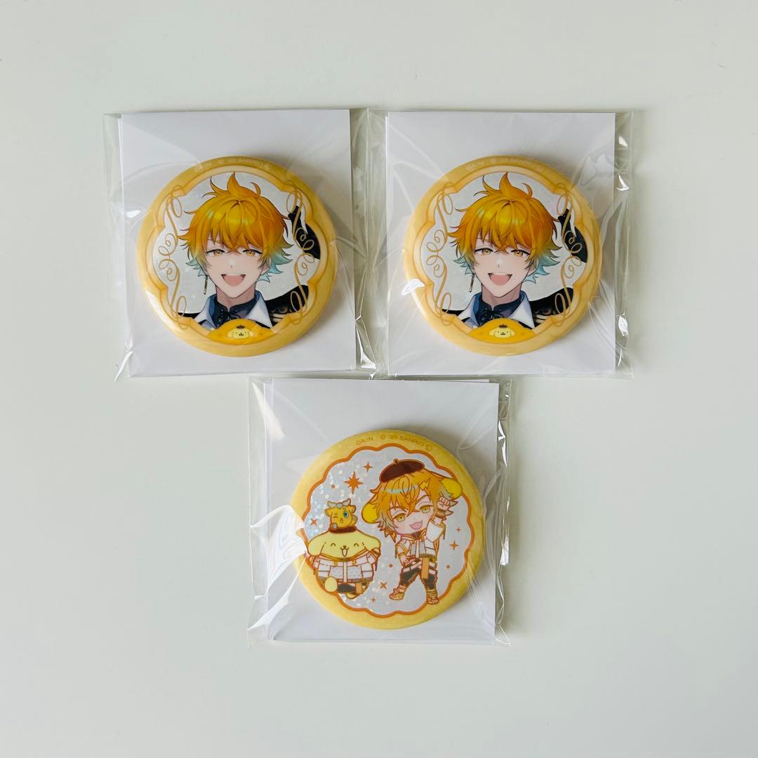 にじさんじ Oriens サンリオ コラボ 缶バッジ 宇佐美リト - メルカリ