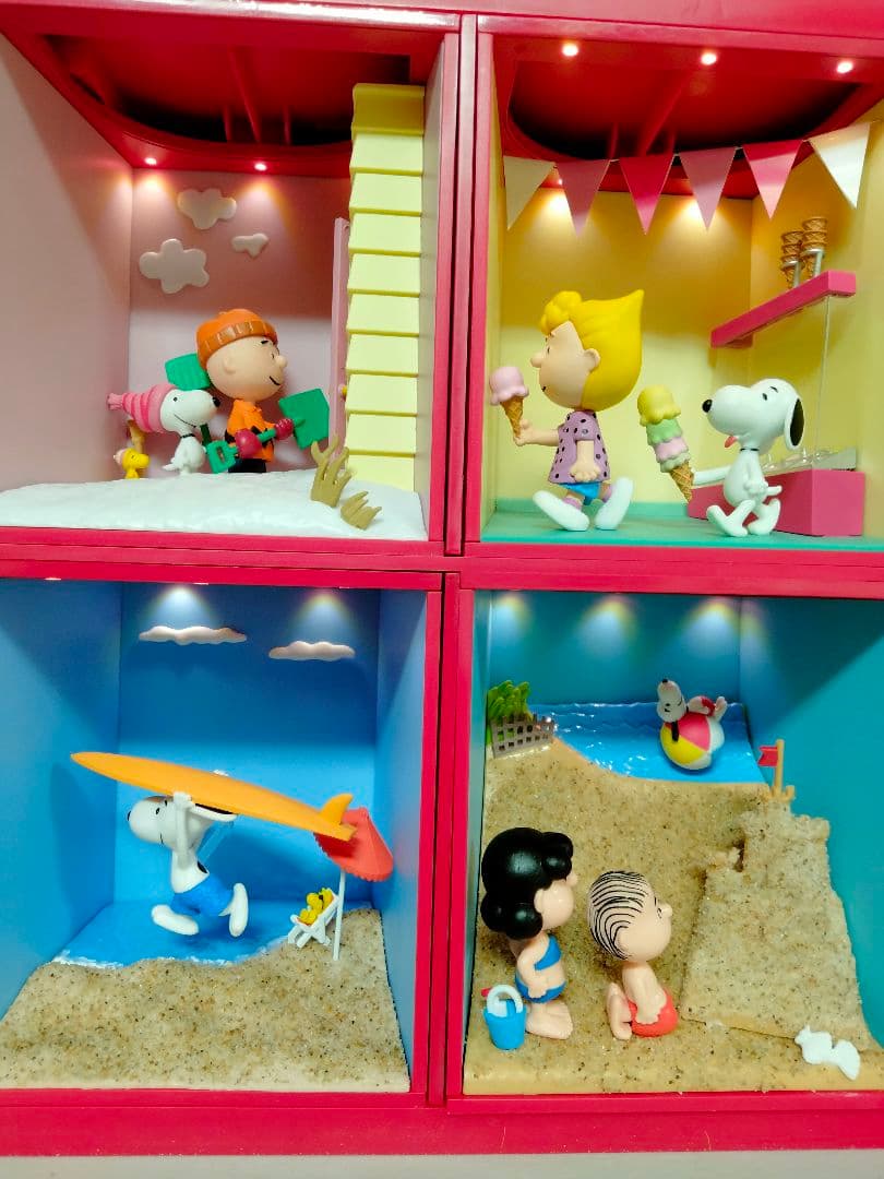 SNOOPY　つくってあつめるスヌーピー　完成品