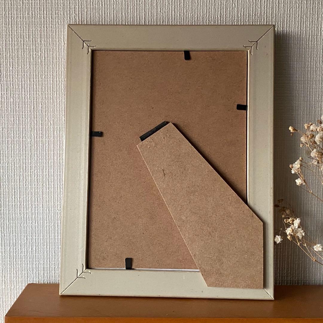 絵画。原画【A bear angel holds the moon】