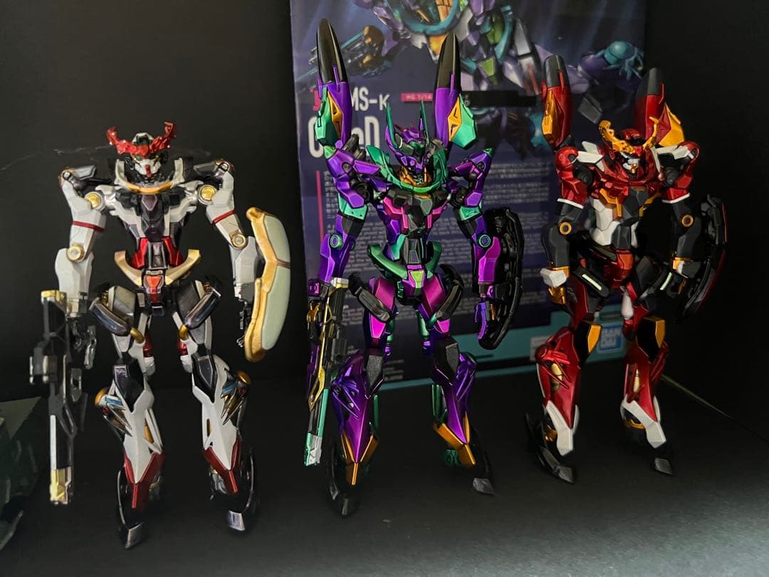 3機セットHG ジークアクス GQuuuuuuX ジフレド 全塗装 完成品 3機セットHG ジークアクス GQuuuuuuX ジフレド 全塗装 完成品 3機