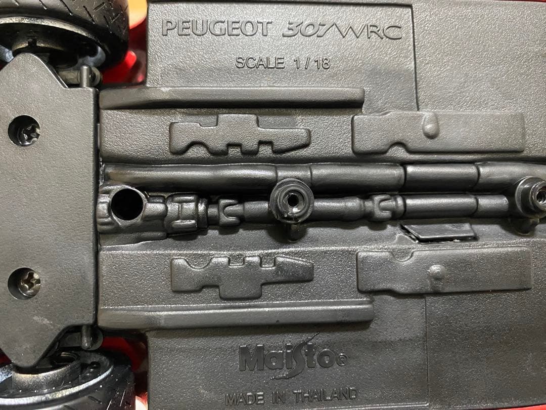 ミニカー Maisto PEUGEOT 307 WRC 1/18
