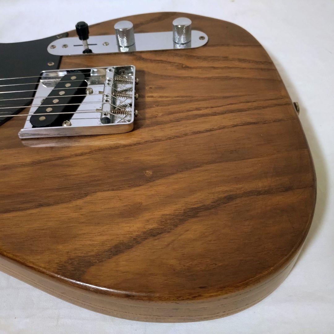 ノーブランド テレキャスタータイプ カスタム仕様 ナチュラルウッド P-90