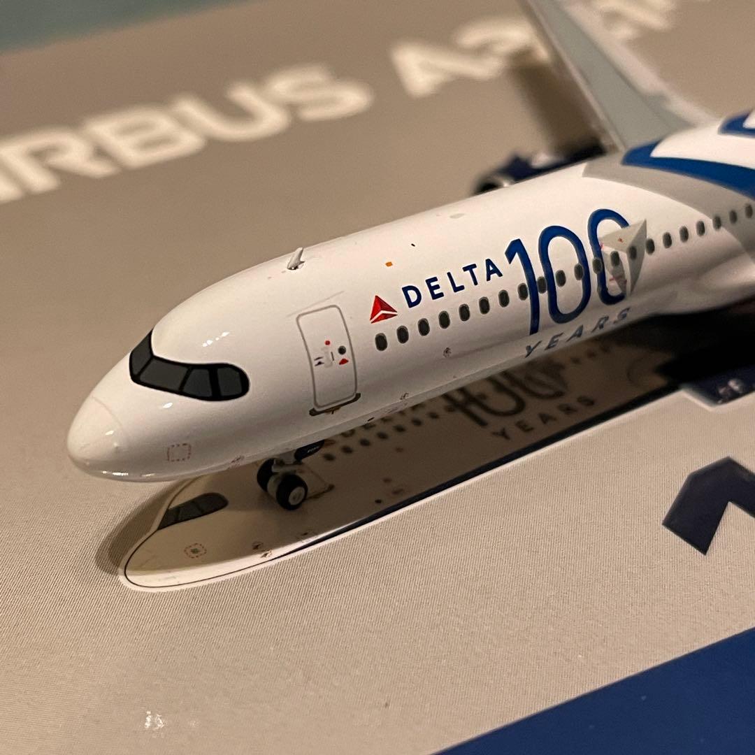 DELTA A321neo デルタ航空 100周年 エアーバス NG 1:400