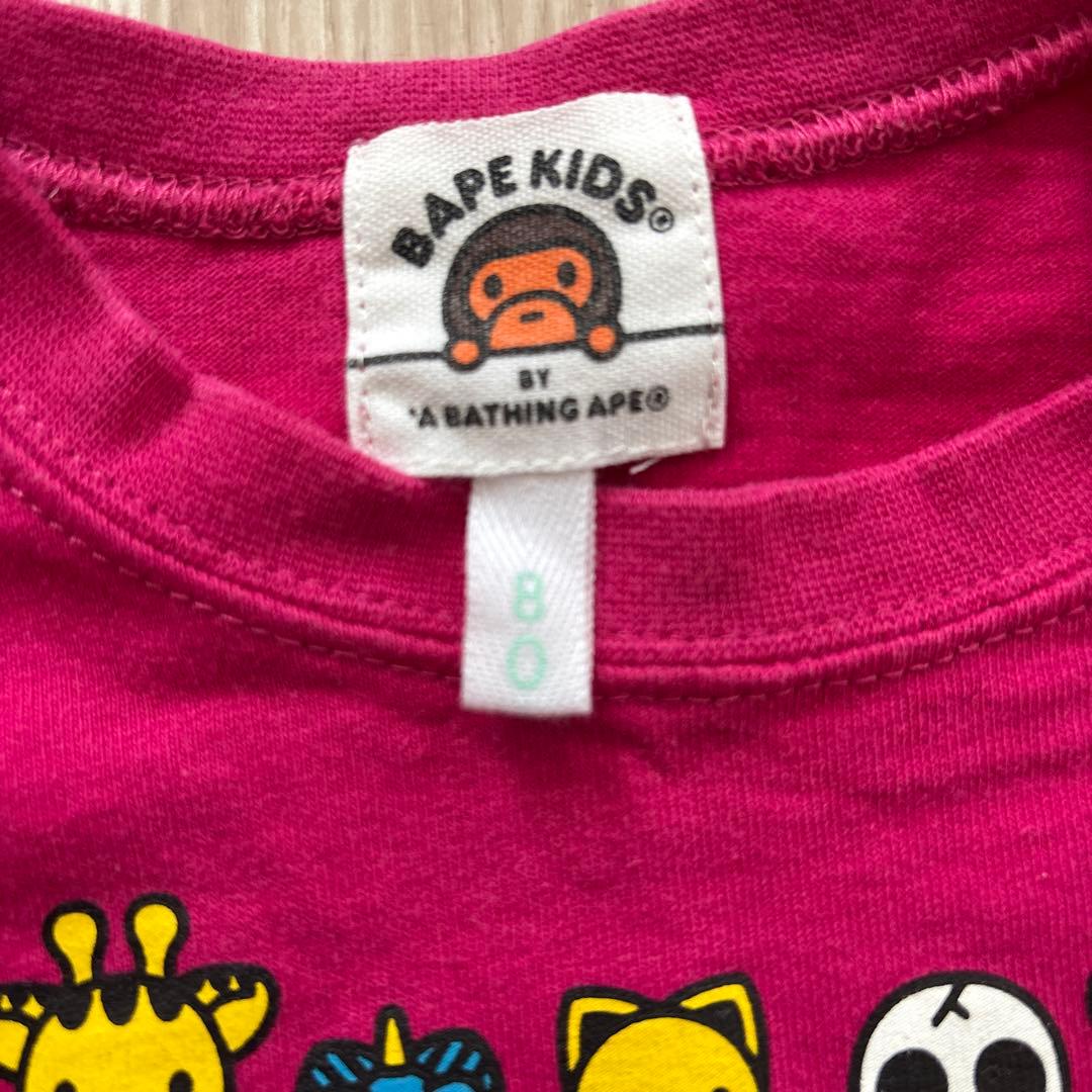 BAPE KIDS Tシャツ・ショートパンツセット 80