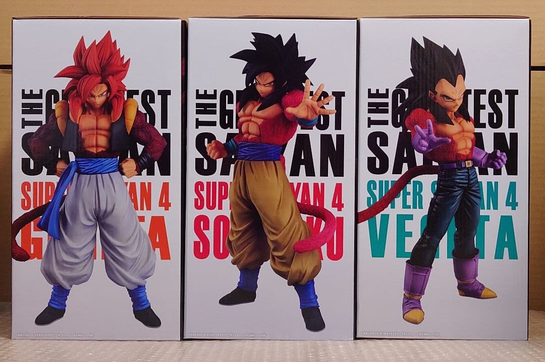 ドラゴンボール一番くじTHE GREATEST SAIYAN 3体セット
