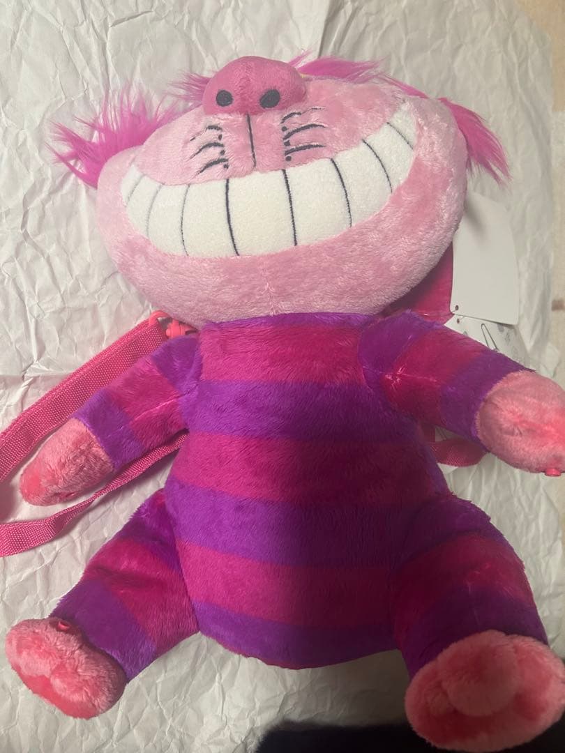 チェシャ猫ぬいぐるみ(リュック型)写真要確認