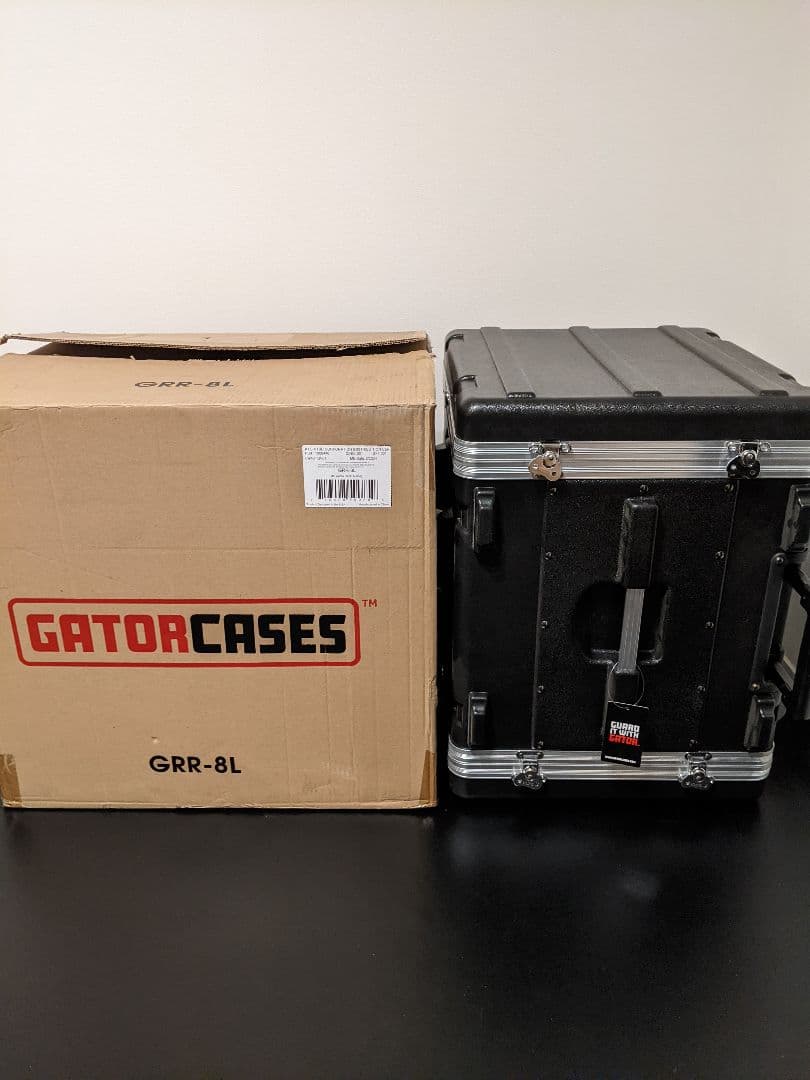 GATOR ゲーター ラックケース 軽量PE製 8U GRR-8L 新品