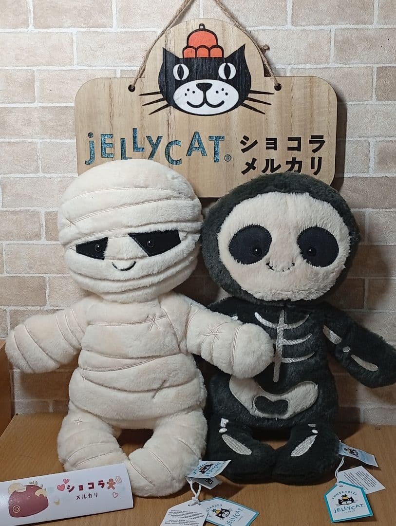  skeleton & mummy スケルトン 骸骨 ミイラ2体