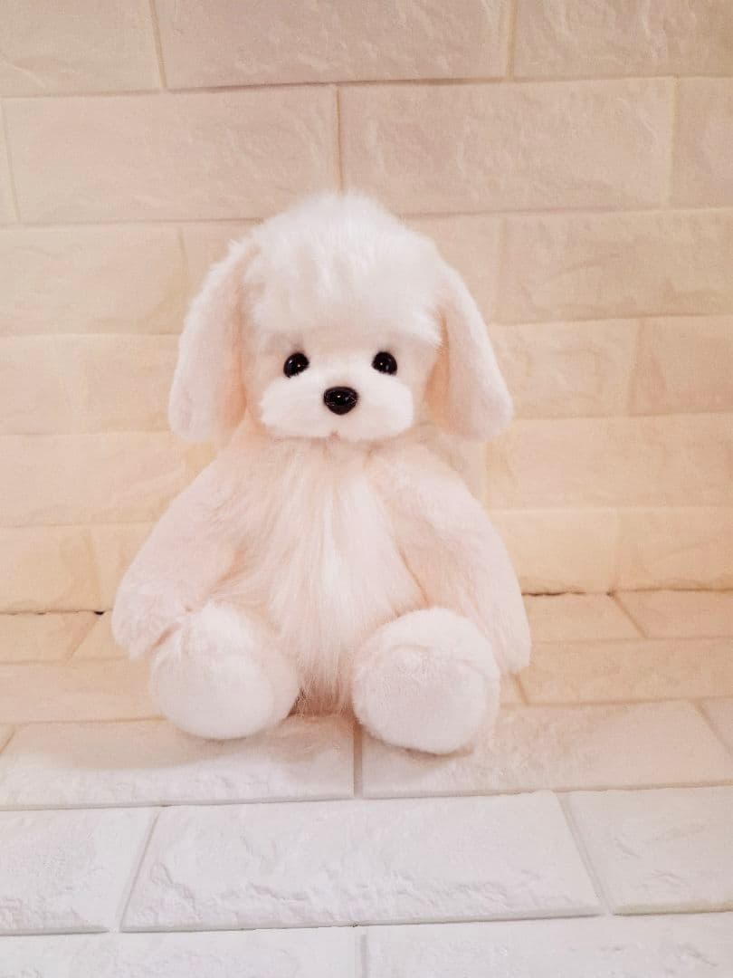 16ぬいぐるみ、テディマルチーズ犬ハンドメイド、オリジナル、抱きしめ