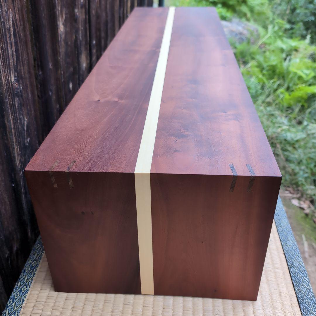 古材リメイク 桜とヒバ コの字ラック 店舗什器 無垢の家具