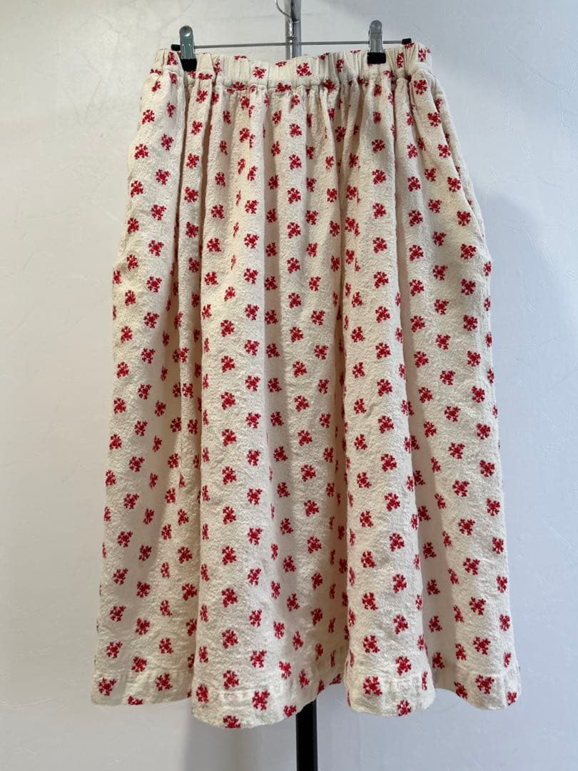 2021AW コムデギャルソンガール　刺繍スカート