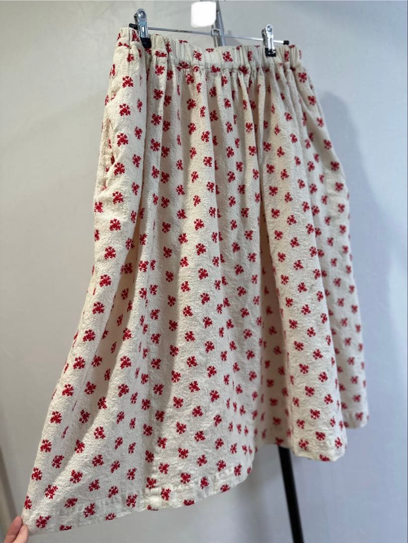 2021AW コムデギャルソンガール　刺繍スカート