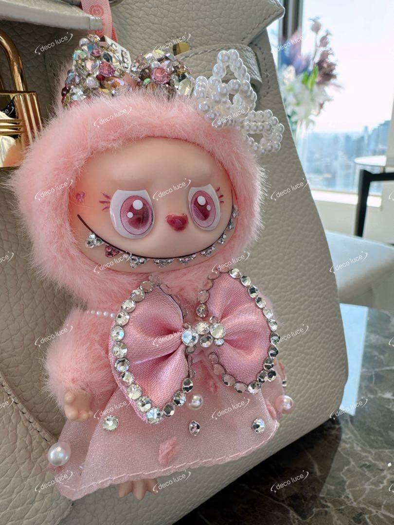 PIN FOR LOVE U スワロフスキー　ラブブ　　モココ MOKOKO