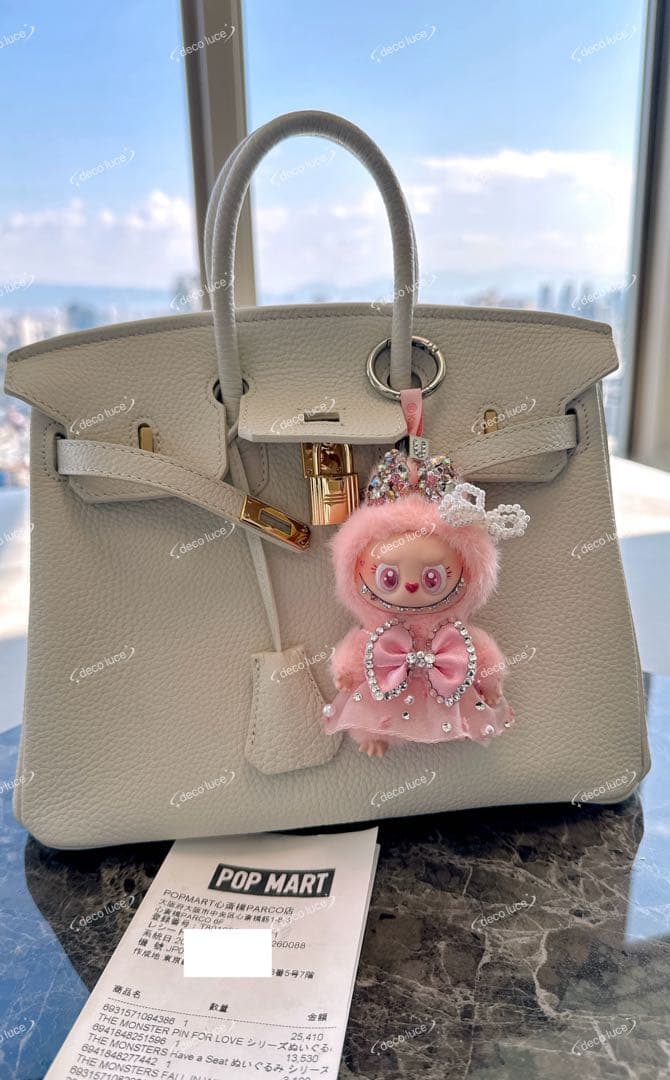 PIN FOR LOVE U スワロフスキー　ラブブ　　モココ MOKOKO