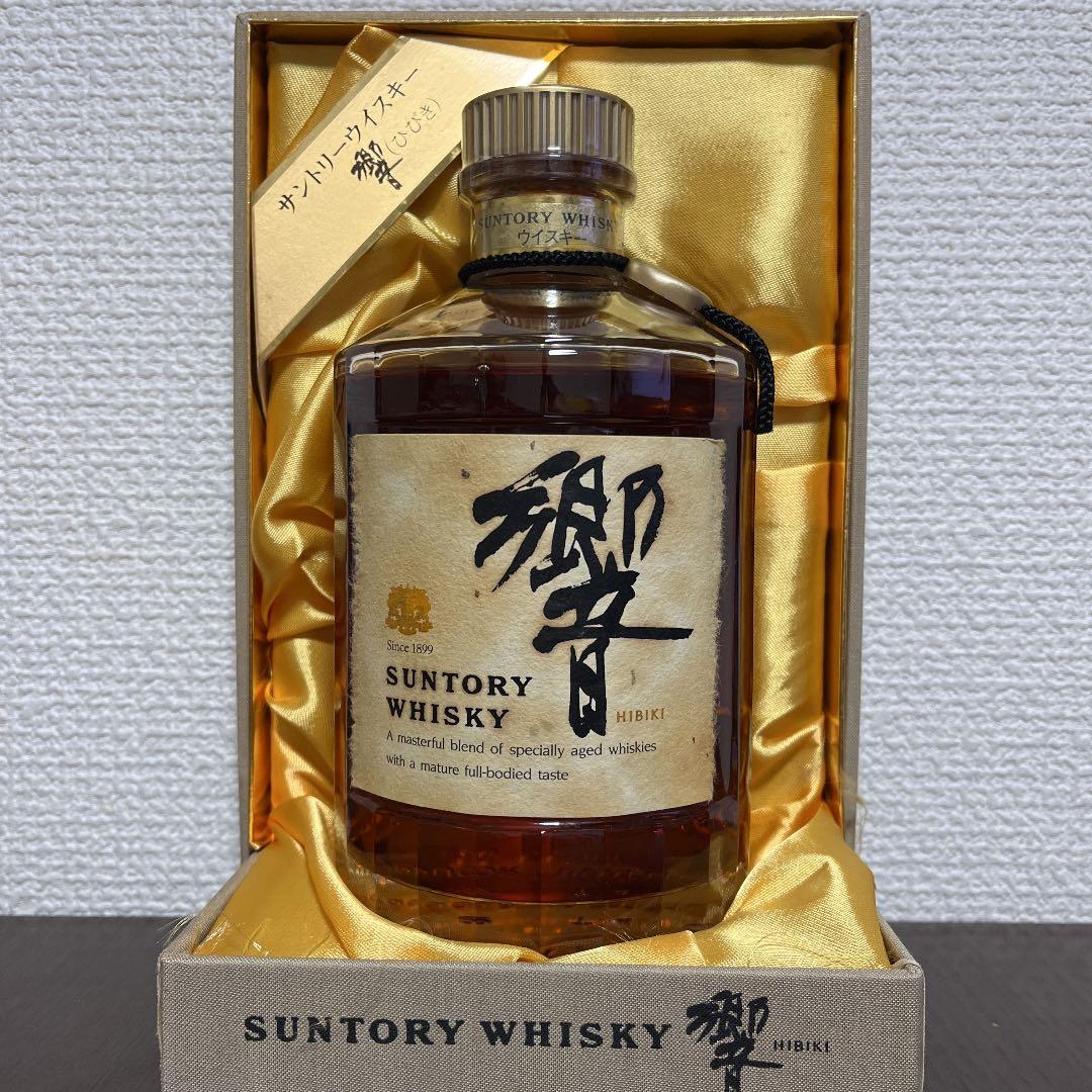 瓶未開封】サントリー響ウイスキー金ラベル金キャップSH-01