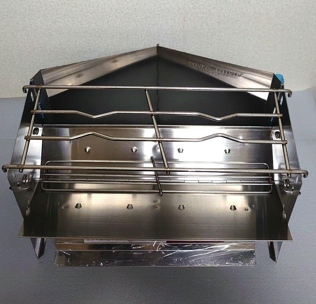 【2点セット】UNIFLAME 薪グリルレギュラー + ロストルウォール