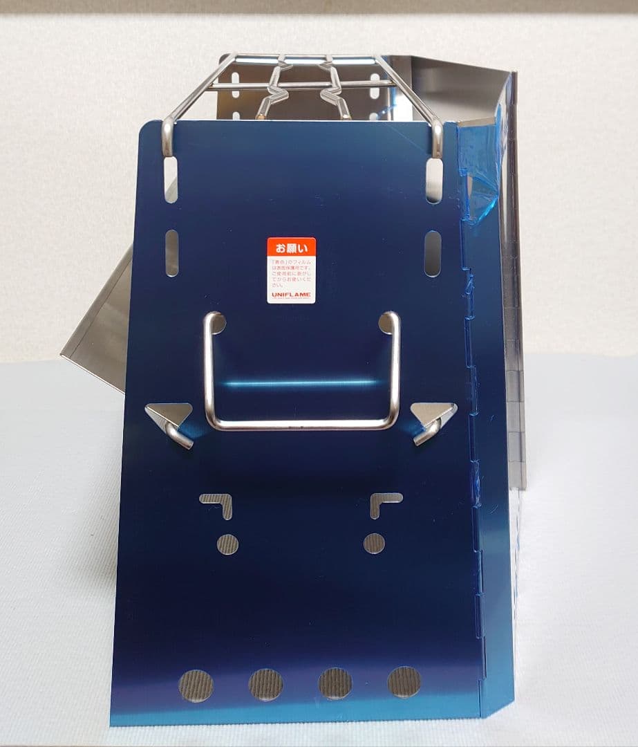 【2点セット】UNIFLAME 薪グリルレギュラー + ロストルウォール